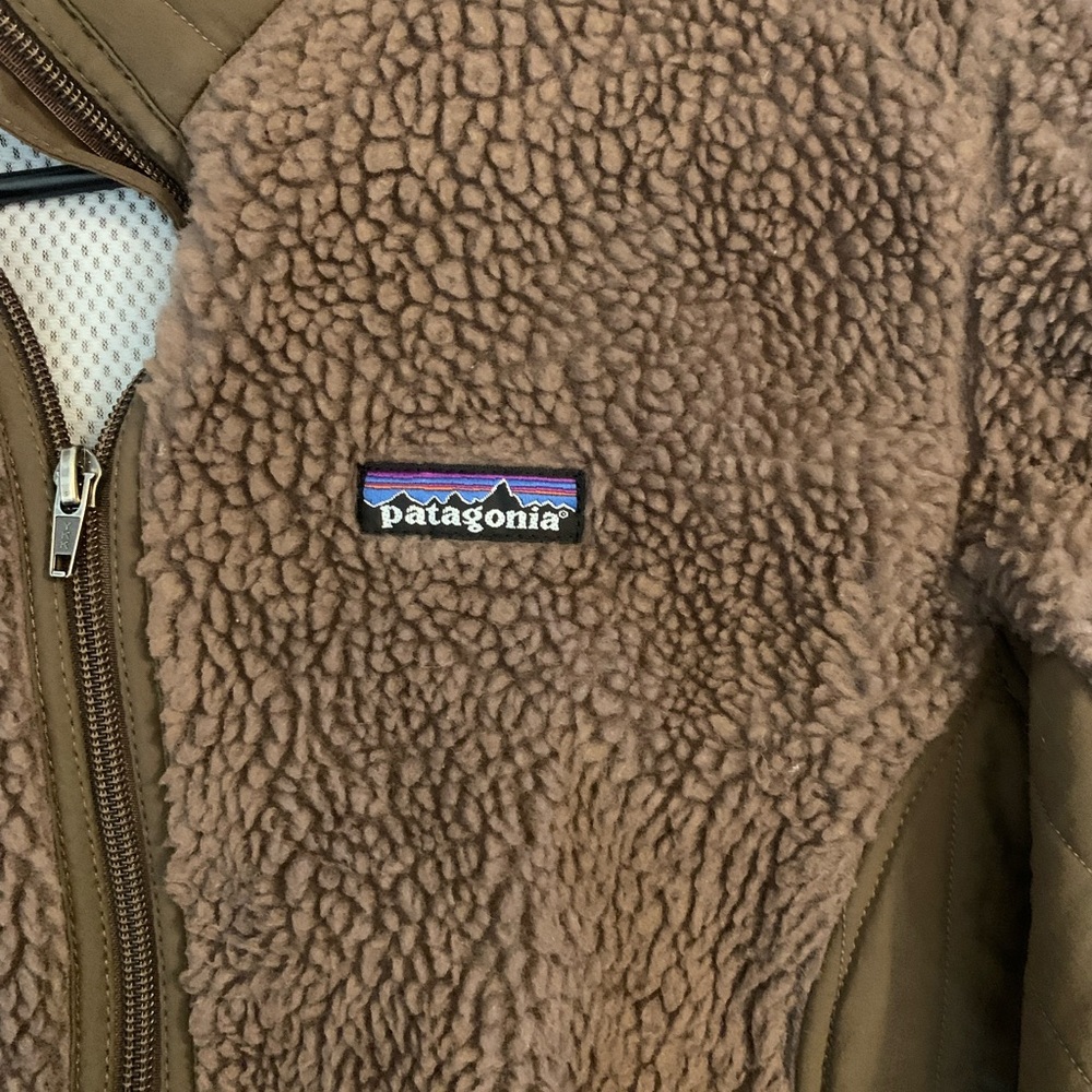 Patagonia Brown Sherpa Jacket Warm Outdoor Essential